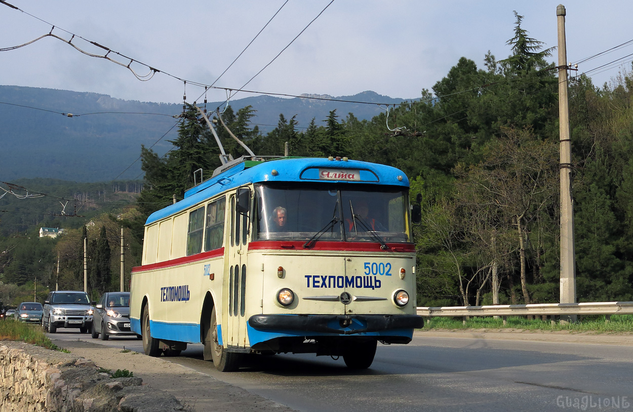 Troleibuzul din Crimeea, Škoda 9Tr10 nr. 5002