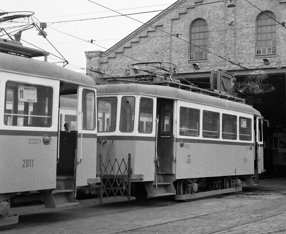 Будапешт, BVVV H (Schlick) № 2010; Будапешт — Трамвайные депо