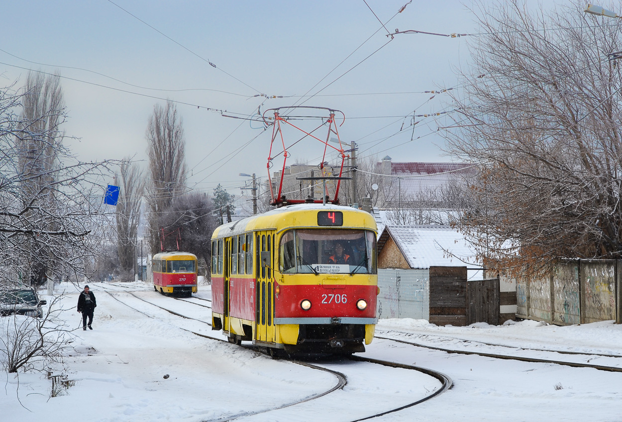Volgograd, Tatra T3SU # 2706