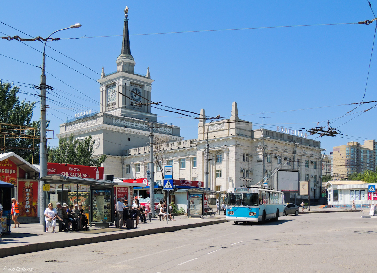 Волгоград — Троллейбусные линии: [1 и 4] Центральная сеть