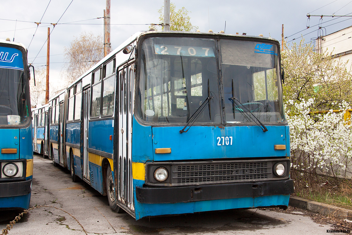 София, Ikarus 280.92 № 2707; София — Бракуване на тролейбуси — Ikarus 280.92