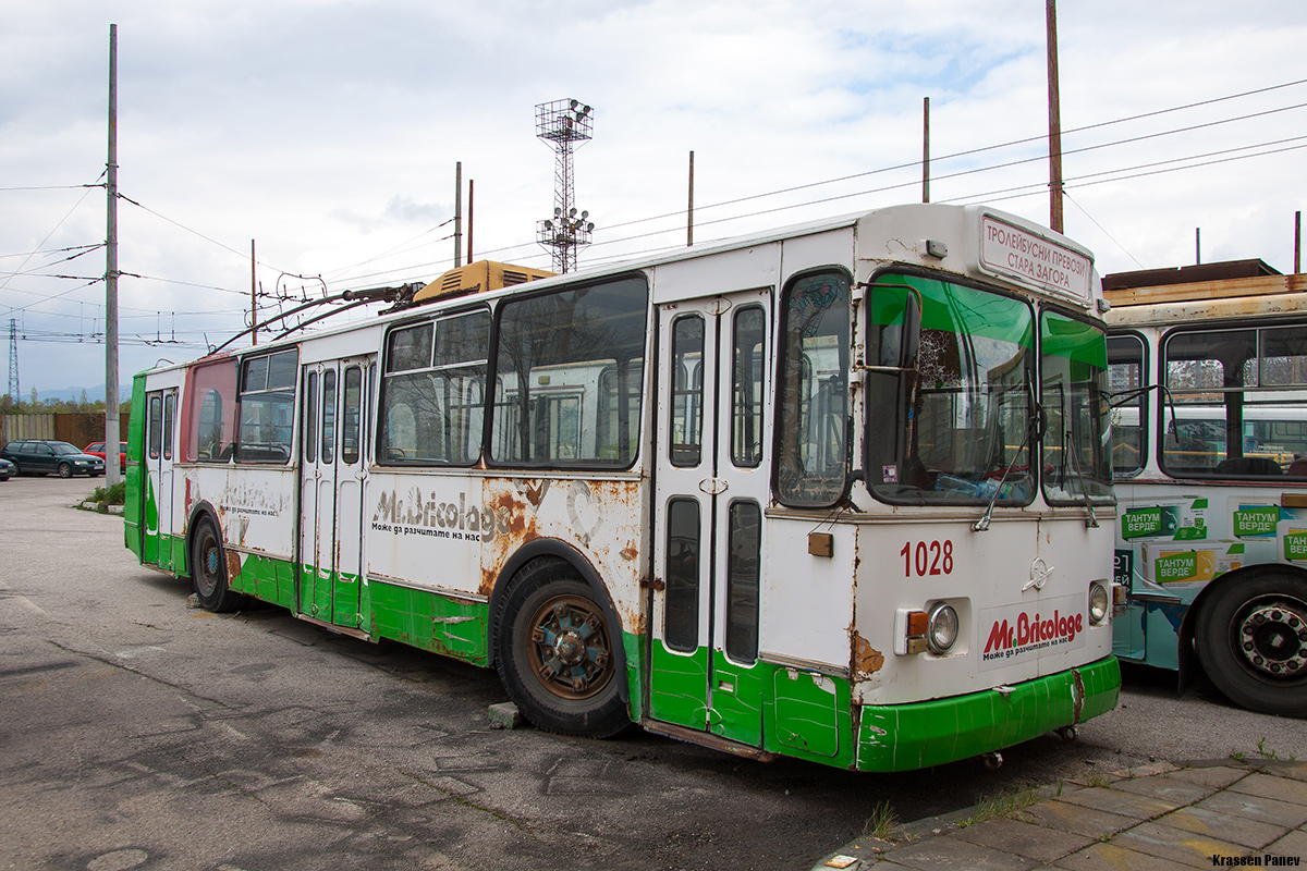 Sofia, ZiU-682UP PRB № 1028