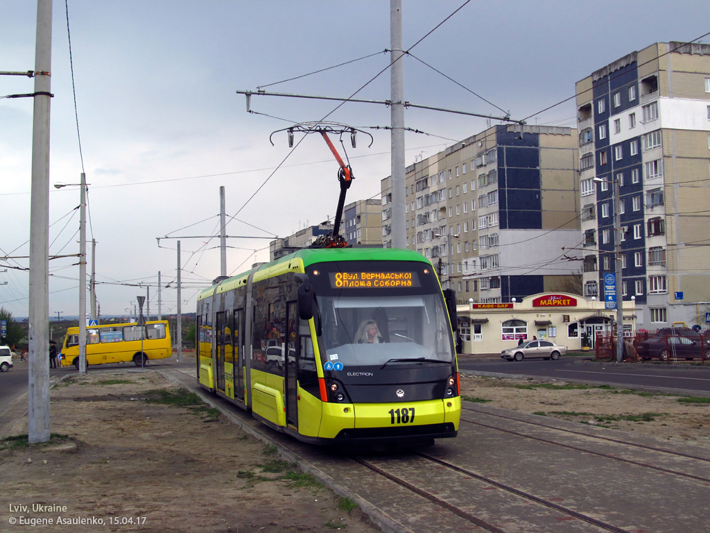 Lviv, Electron T3L44 № 1187