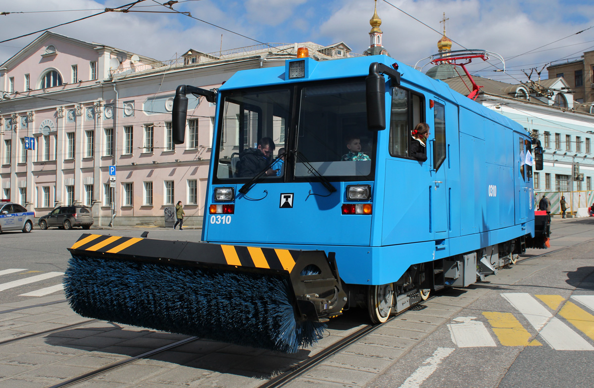 Москва, РОСТ № 0310; Москва — Парад к 118-летию трамвая 15 апреля 2017