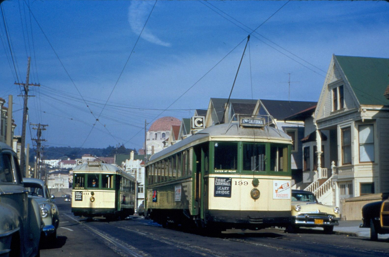 Сан-Франциско, область залива, St. Louis Muni Type L № 211; Сан-Франциско, область залива, St. Louis Muni Type L № 199