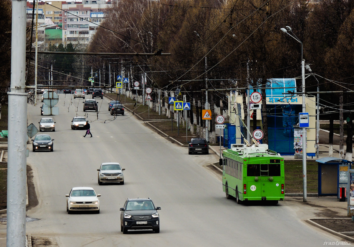 Almetievsk — Trolleybus Lines and Infrastructure