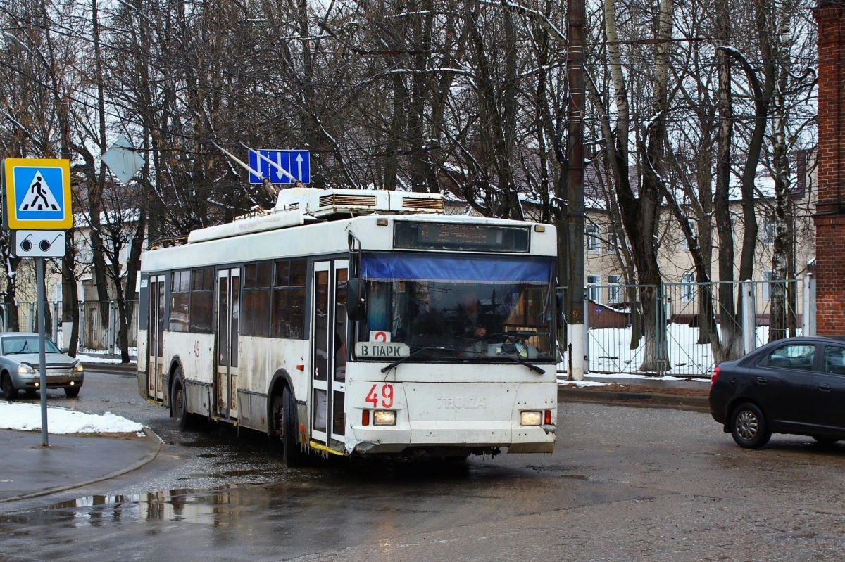 Twer, Trolza-5275.05 “Optima” Nr. 49; Twer — Trolleybus lines: Central district