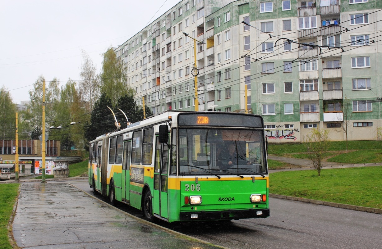 Žilina, Škoda 15Tr10/7 č. 206