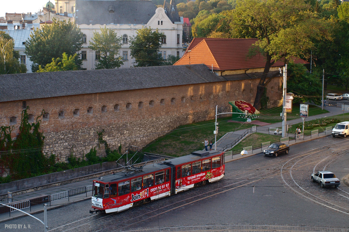 Lviv, Tatra KT4D č. 1177