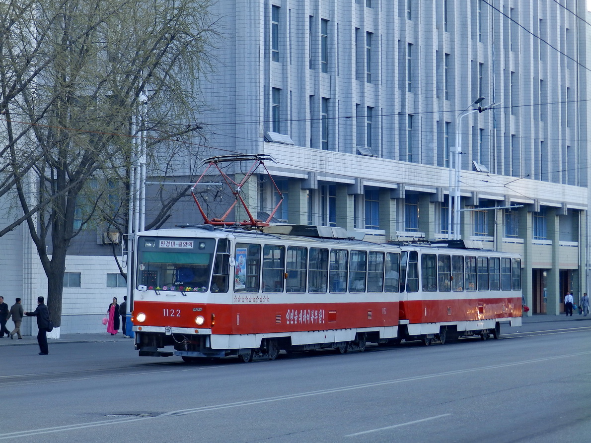 Pyongyang, Tatra T6B5K № 1122