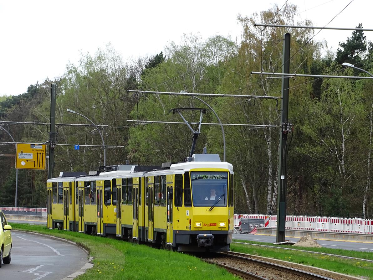 Берлин, Tatra KT4DM № 6146