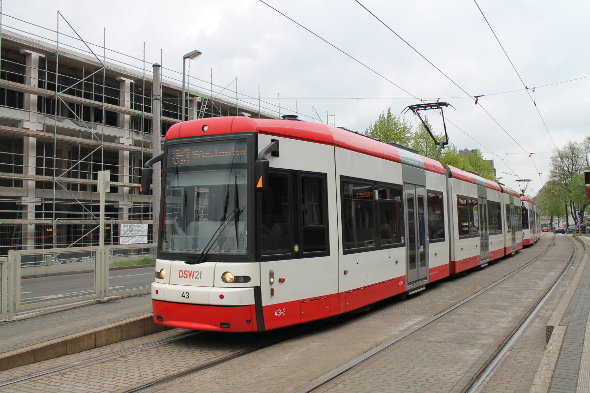 Dortmund, Bombardier NGT8 № 43