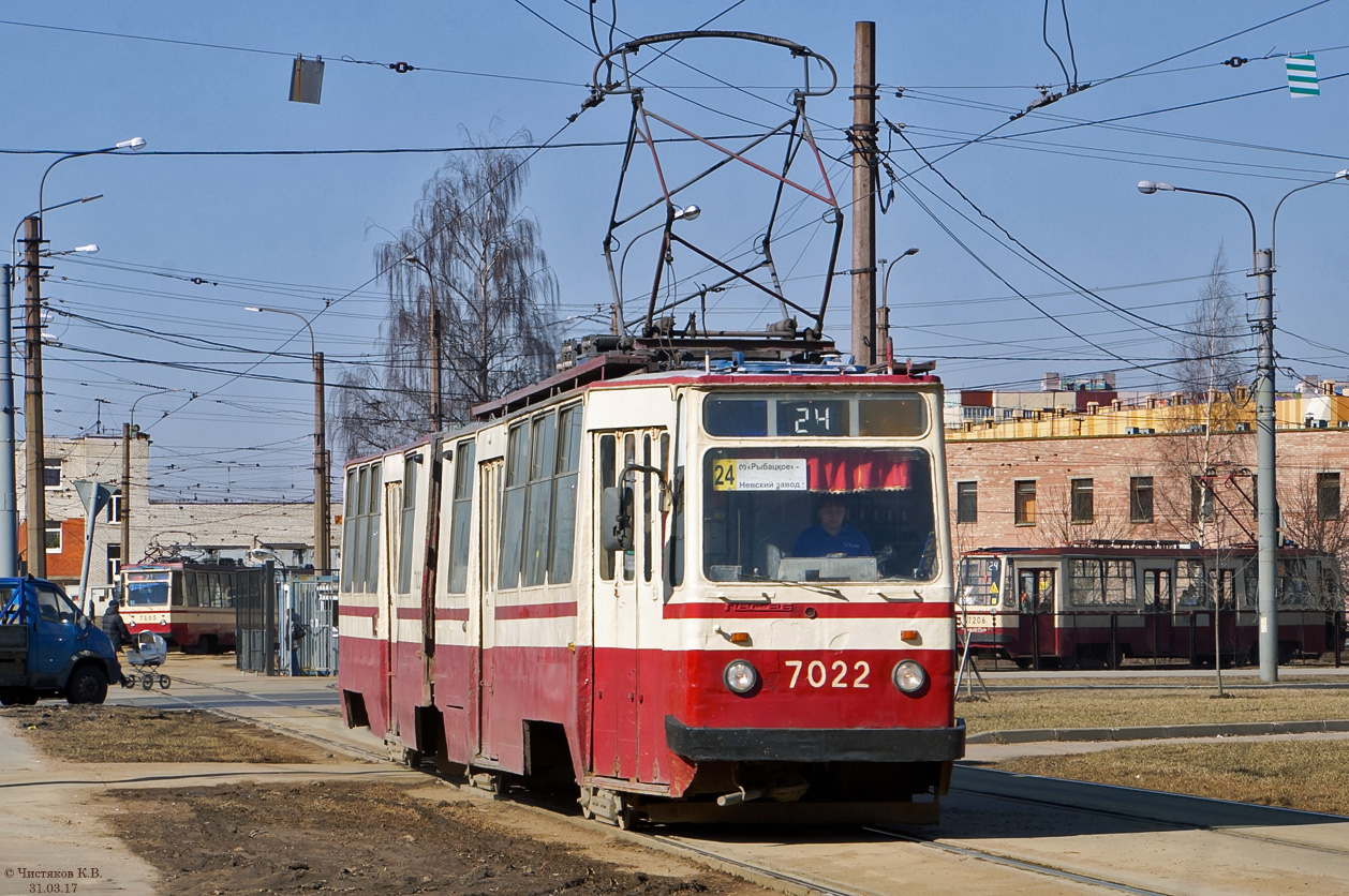 Санкт-Пецярбург, ЛВС-86К № 7022