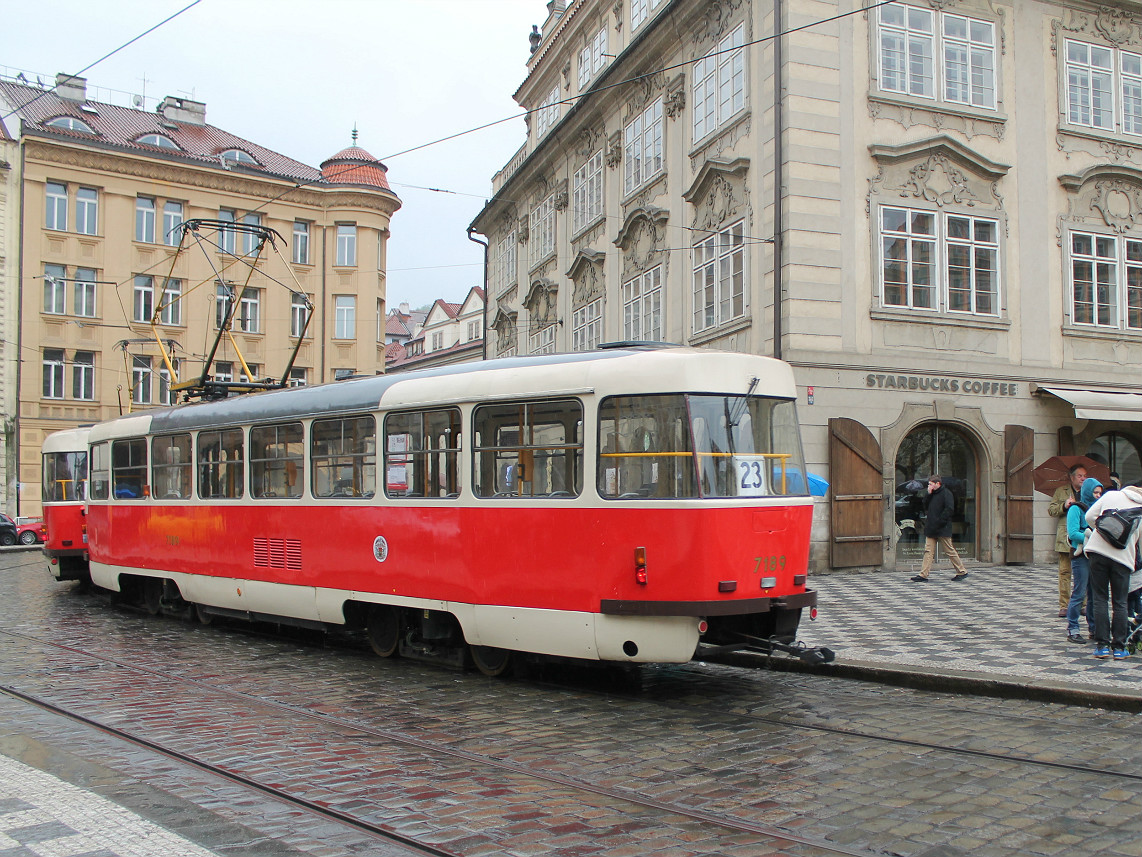 Prag, Tatra T3SUCS Nr. 7189