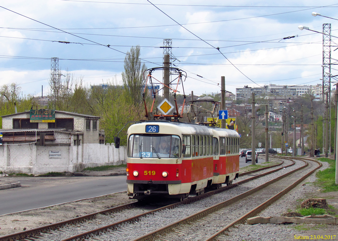 Харків, Tatra T3SUCS № 519