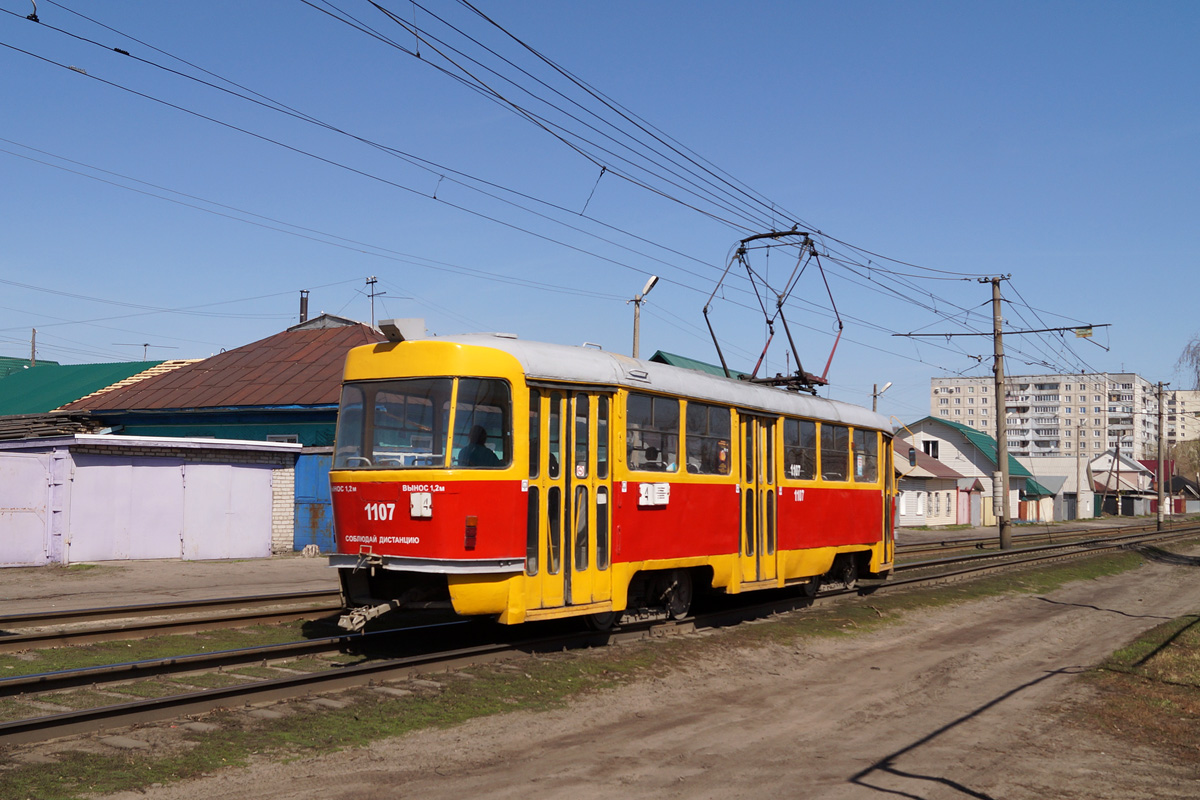 Barnaul, Tatra T3SU № 1107