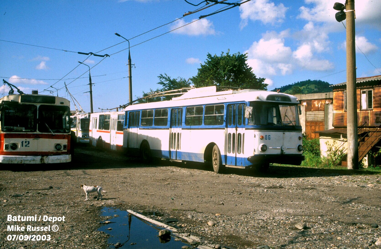 Batumi, ZiU-682V-012 [V0A] nr. 12; Batumi, Škoda 9Tr nr. 06