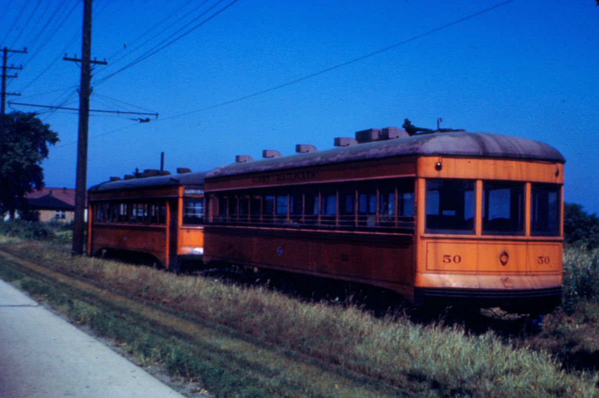 Gary, Cummings 4-axle motor car # 50; Gary, Cummings 4-axle motor car # 51