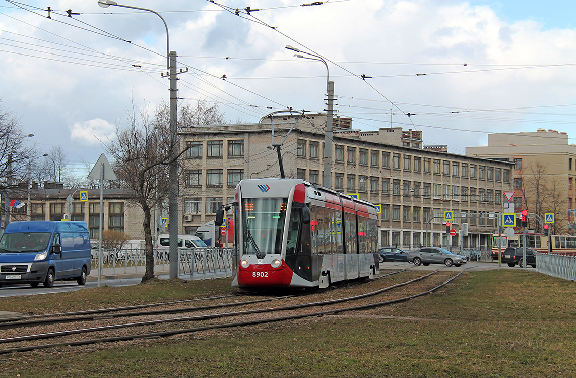 Sankt-Peterburg, 71-801 (Alstom Citadis 301 CIS) № 8902