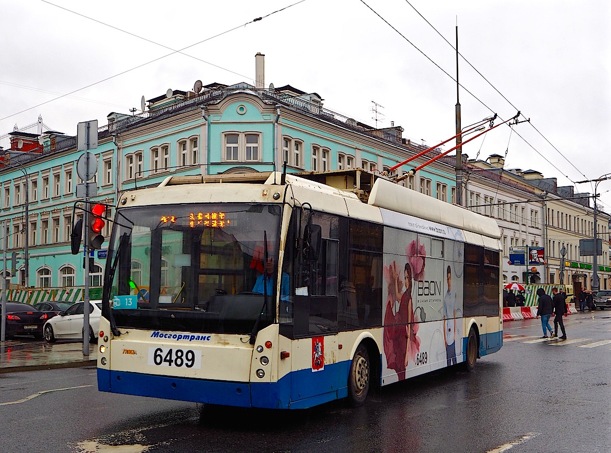 Москва, Тролза-5265.00 «Мегаполис» № 6489