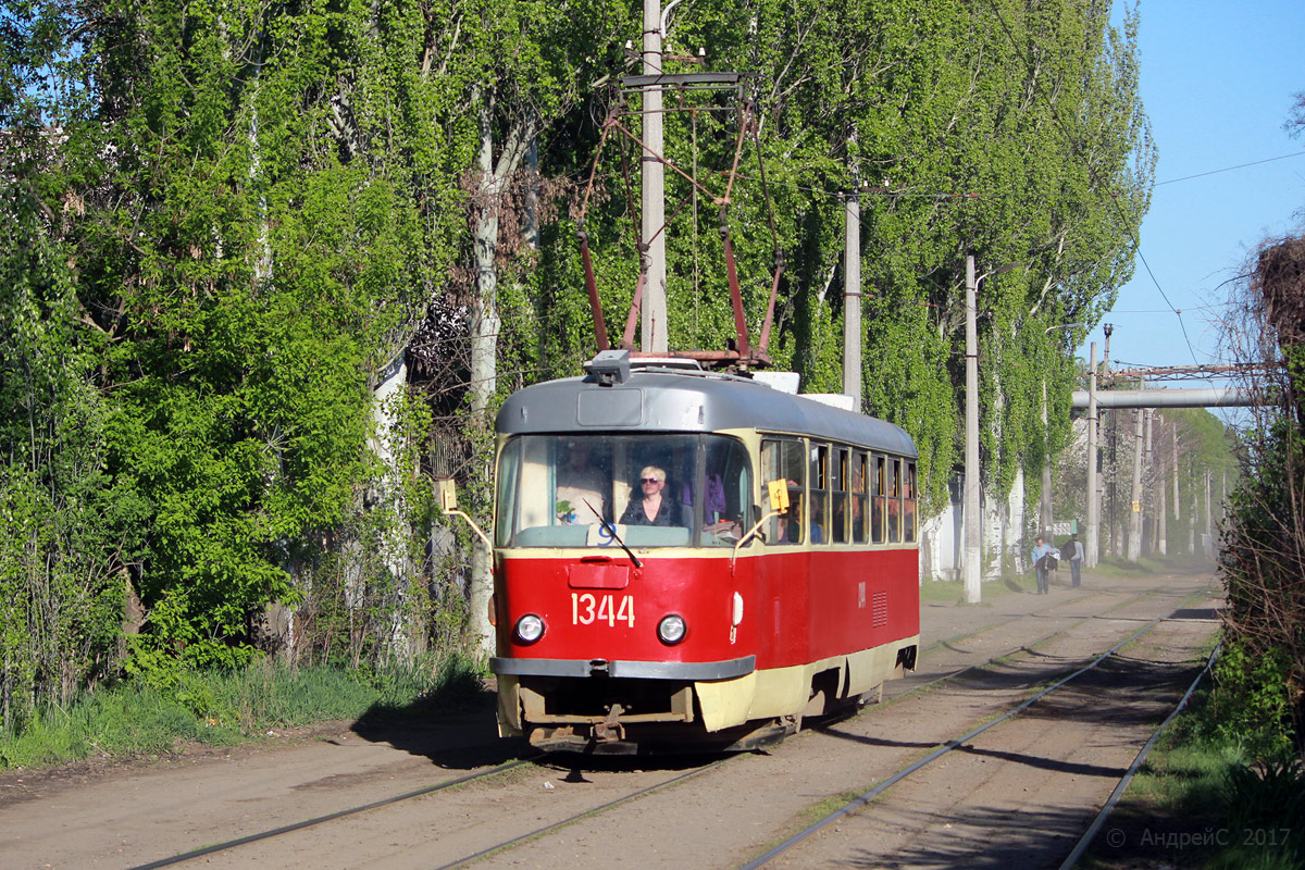 Днепр, Tatra T3SU № 1344