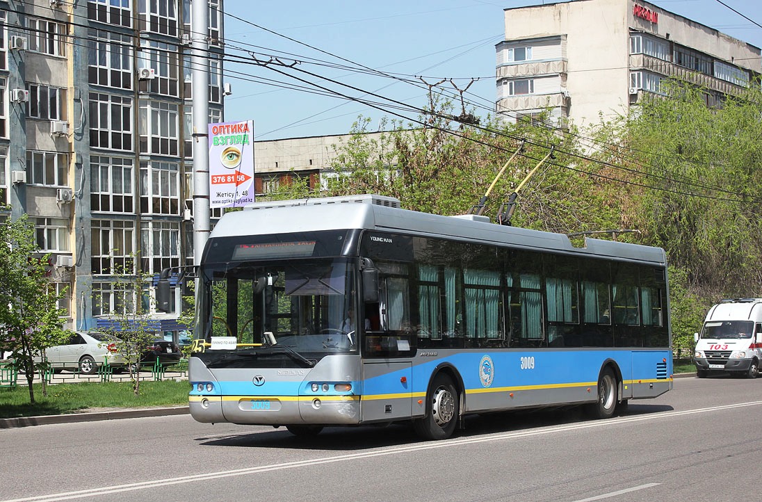 Almaty, YoungMan JNP6120GDZ (Neoplan Kazakhstan) č. 3009