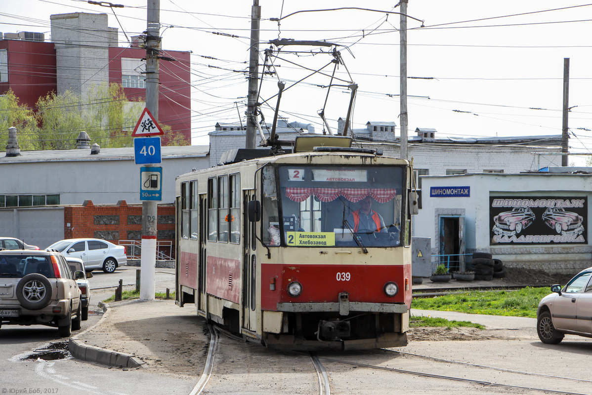 Курск, Tatra T6B5SU № 039