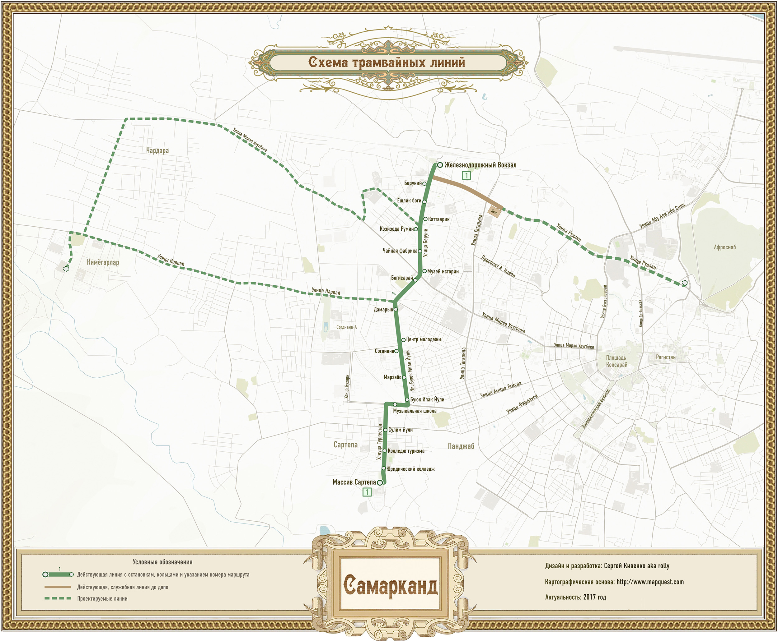 Samarkand — Maps