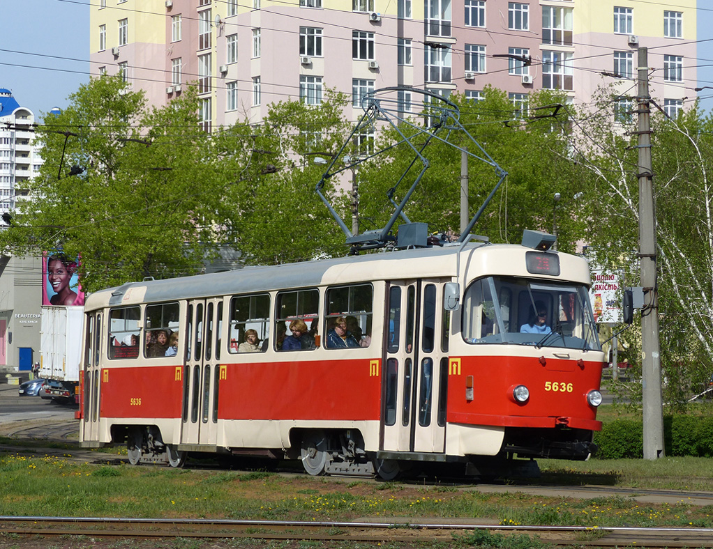 Київ, Tatra T3SUCS № 5636