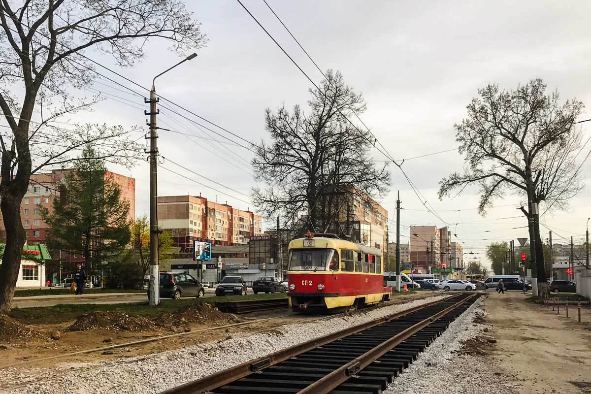 Tula, Tatra T3SU — СП-2; Tula — Rail repair