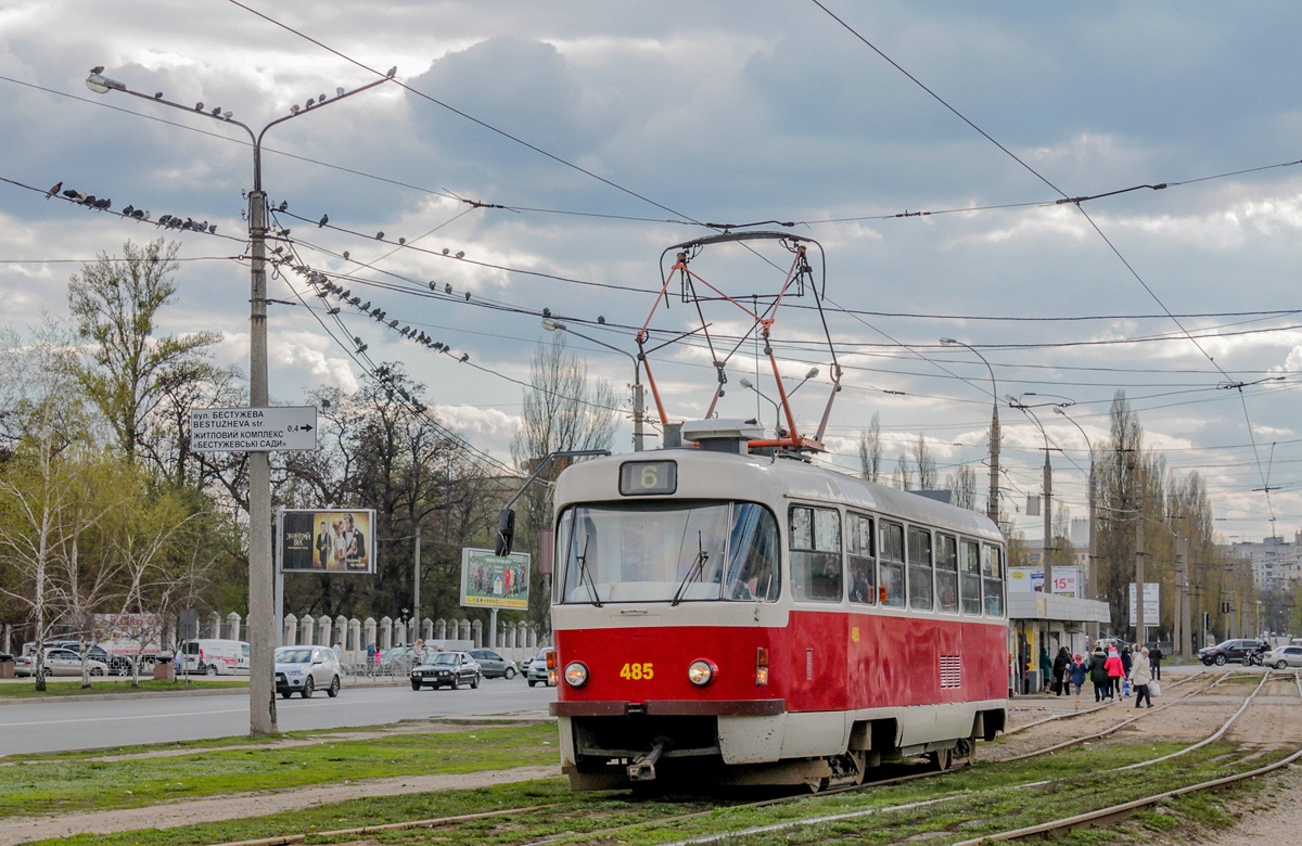 Kharkiv, Tatra T3SUCS N°. 485