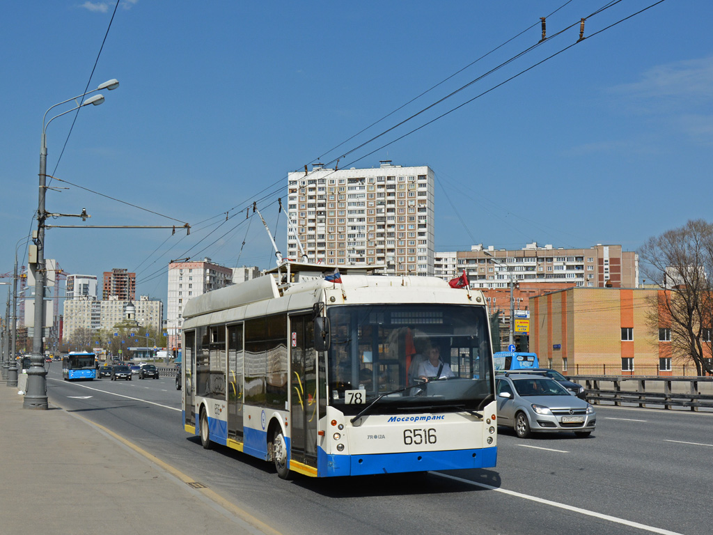 Москва, Тролза-5265.00 «Мегаполис» № 6516