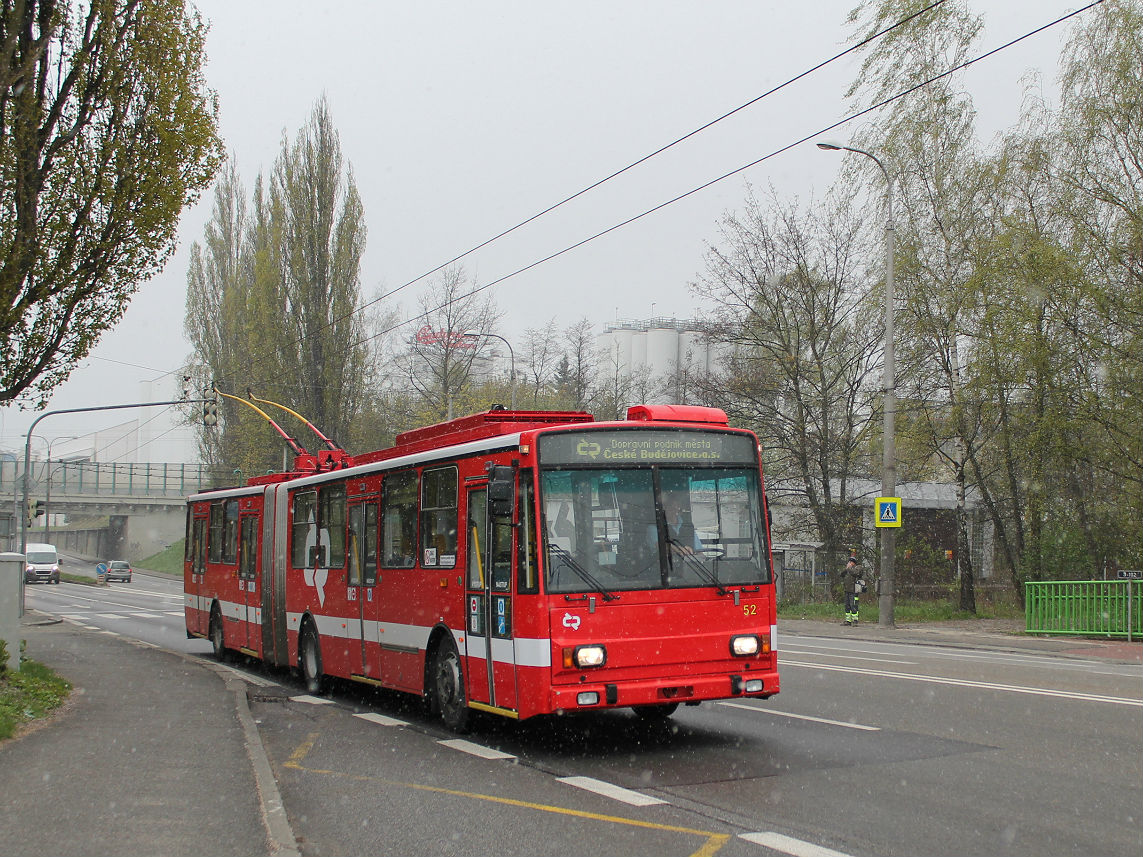 Czeskie Budziejowice, Škoda 15Tr13/7M Nr 52