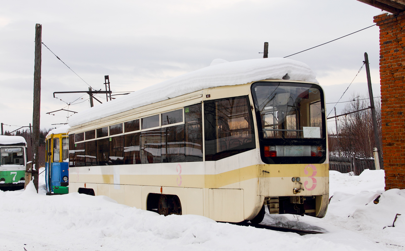 Volchansk, 71-619KT № 3; Volchansk — Tram depot & Volchanka terminal