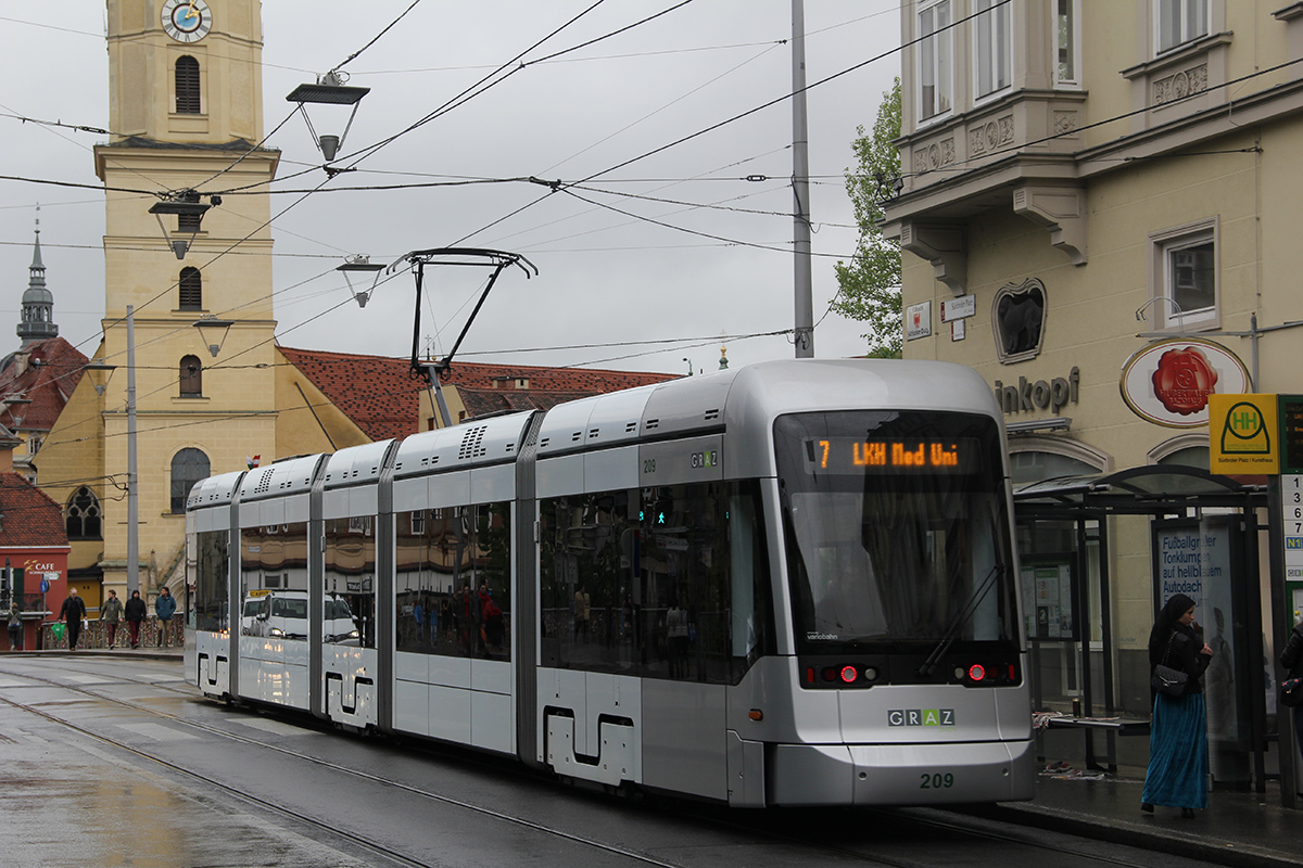 Graz, Stadler Variobahn № 209