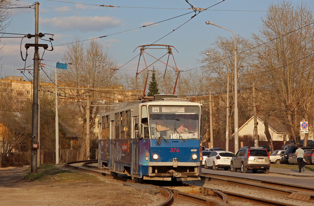 Екатеринбург, Tatra T6B5SU № 376