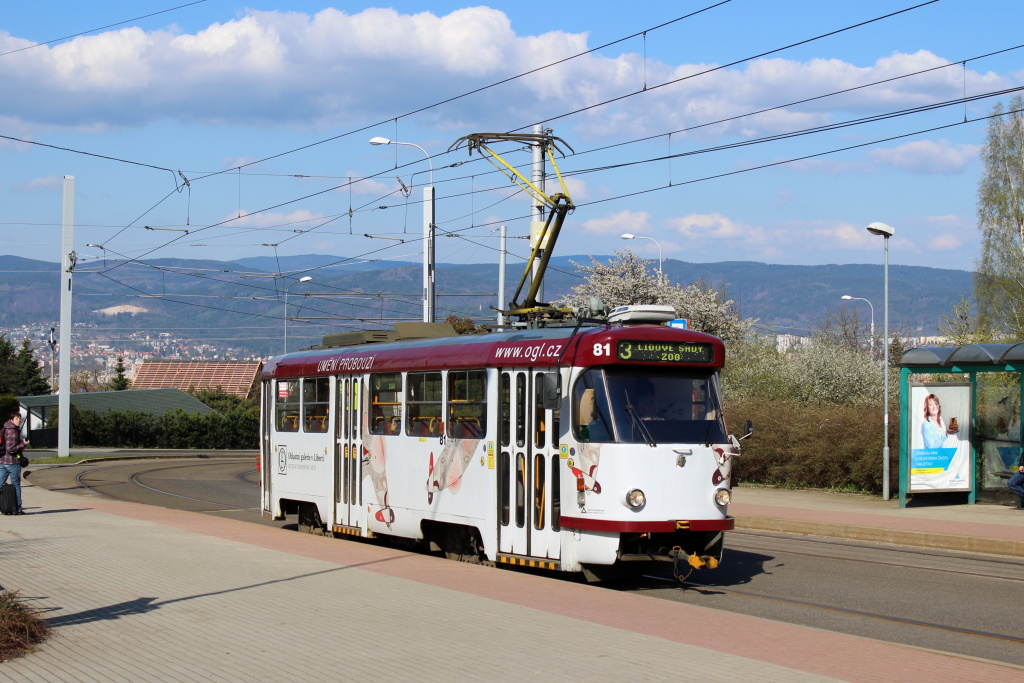 利貝雷茨 - 亞布洛內茨, Tatra T3M.04 # 81