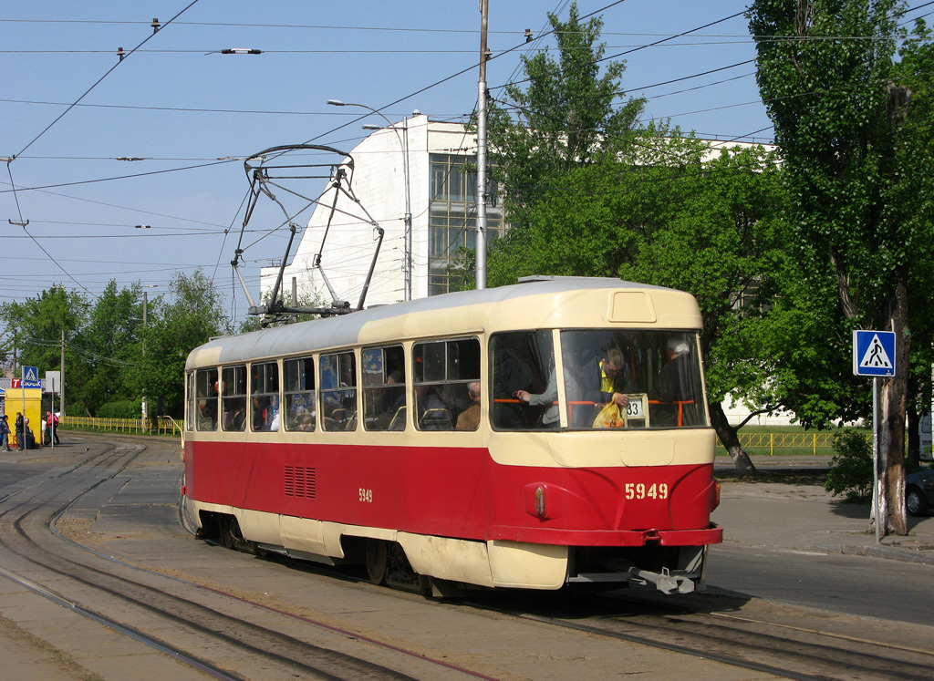 Kiova, Tatra T3SU # 5949