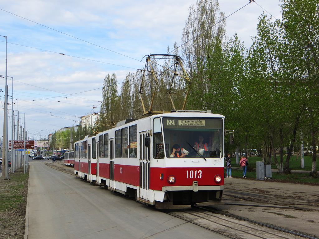 Самара, Tatra T6B5SU № 1013