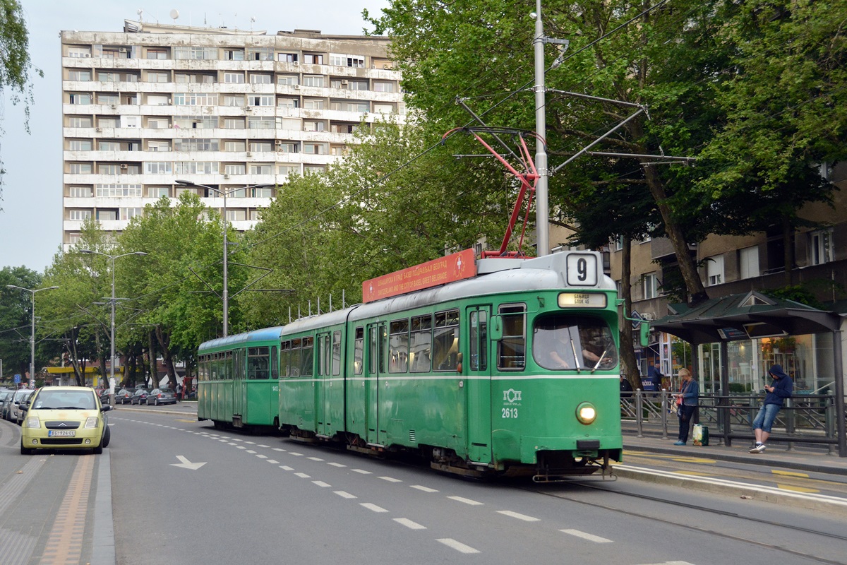 Белград, Duewag GT6 № 2613