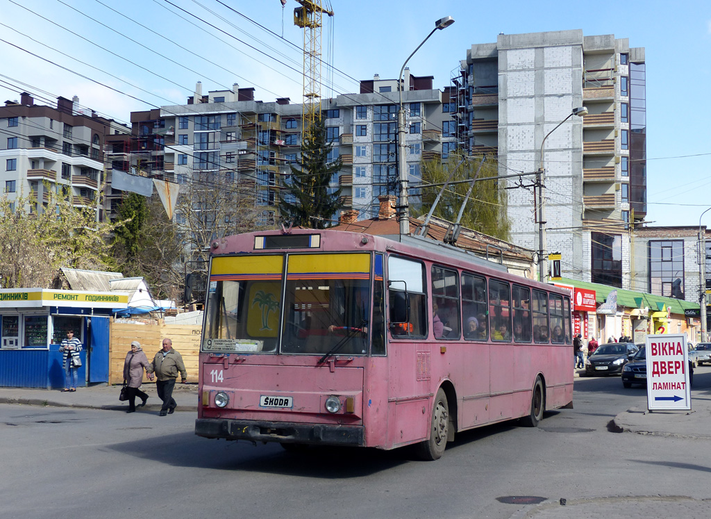 Цярнопаль, Škoda 14Tr89/6 № 114