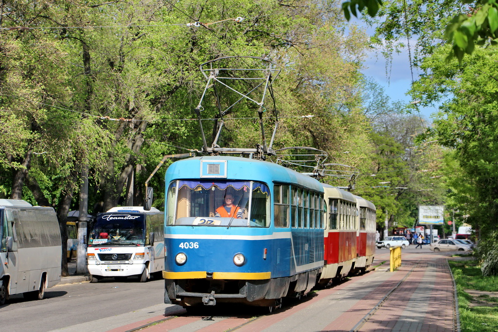 Одесса, Tatra T3R.P № 4036