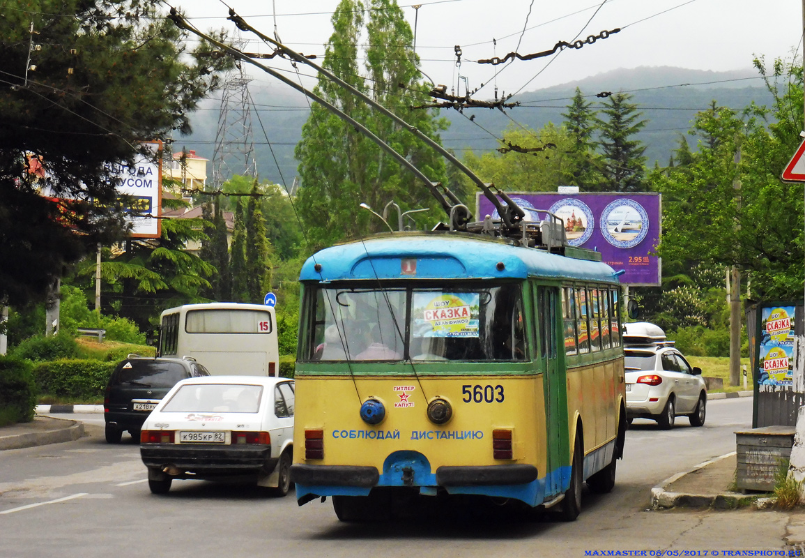 Krimski trolejbus, Škoda 9Tr24 č. 5603