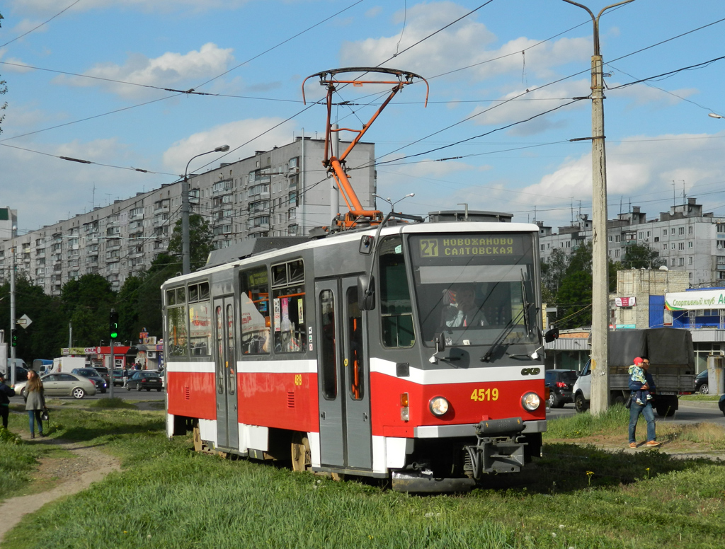 Харьков, Tatra T6A5 № 4519