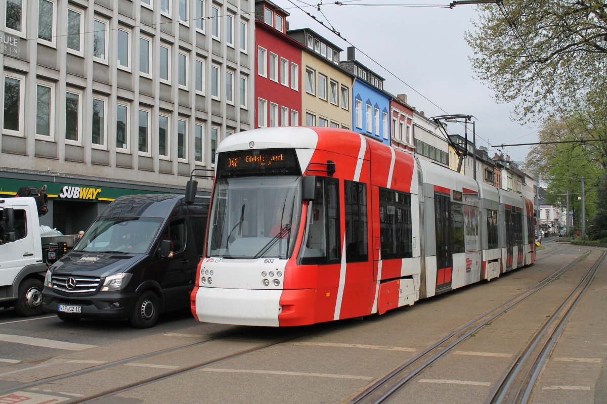 Крефельд, Bombardier Flexity Outlook № 603