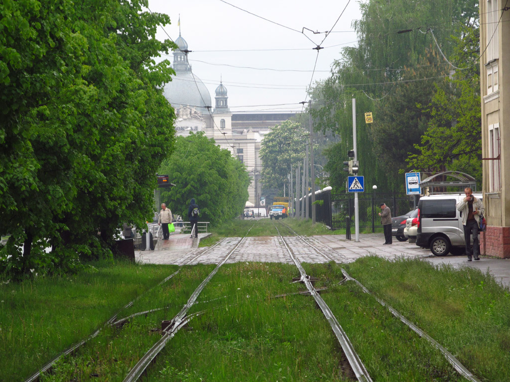 Lvovas — Tracks reconstruction: Chernivetska str. [12.05.2017-01.09.2017]; Lvovas — Tram lines and infrastructure