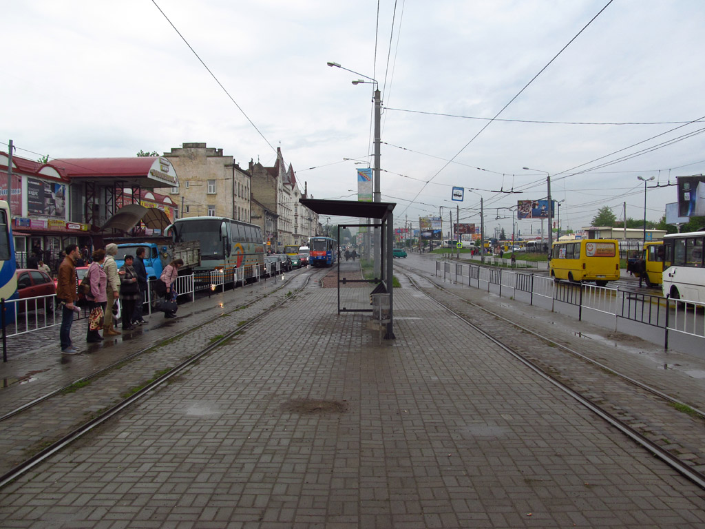 Lviv — Tram lines and infrastructure