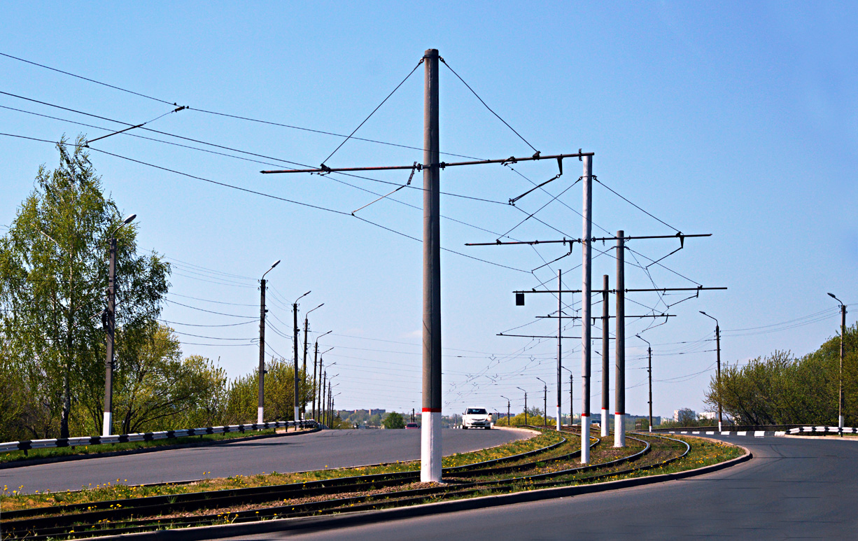 Kurskas — Tram network and infrastructure