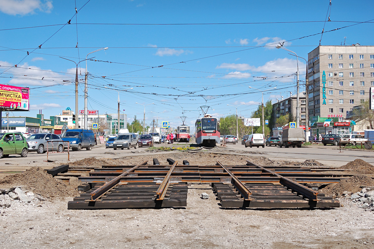 Magnitogorsk — Track repair works