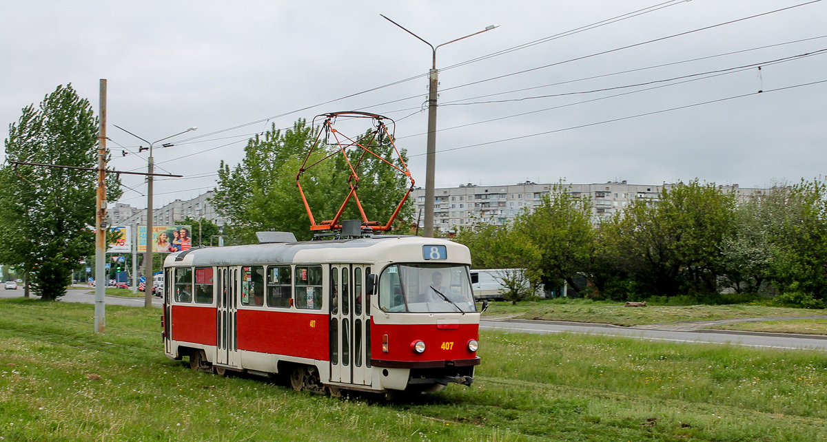 Харков, Tatra T3SUCS № 407